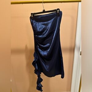 Navy Blue HOCO dress